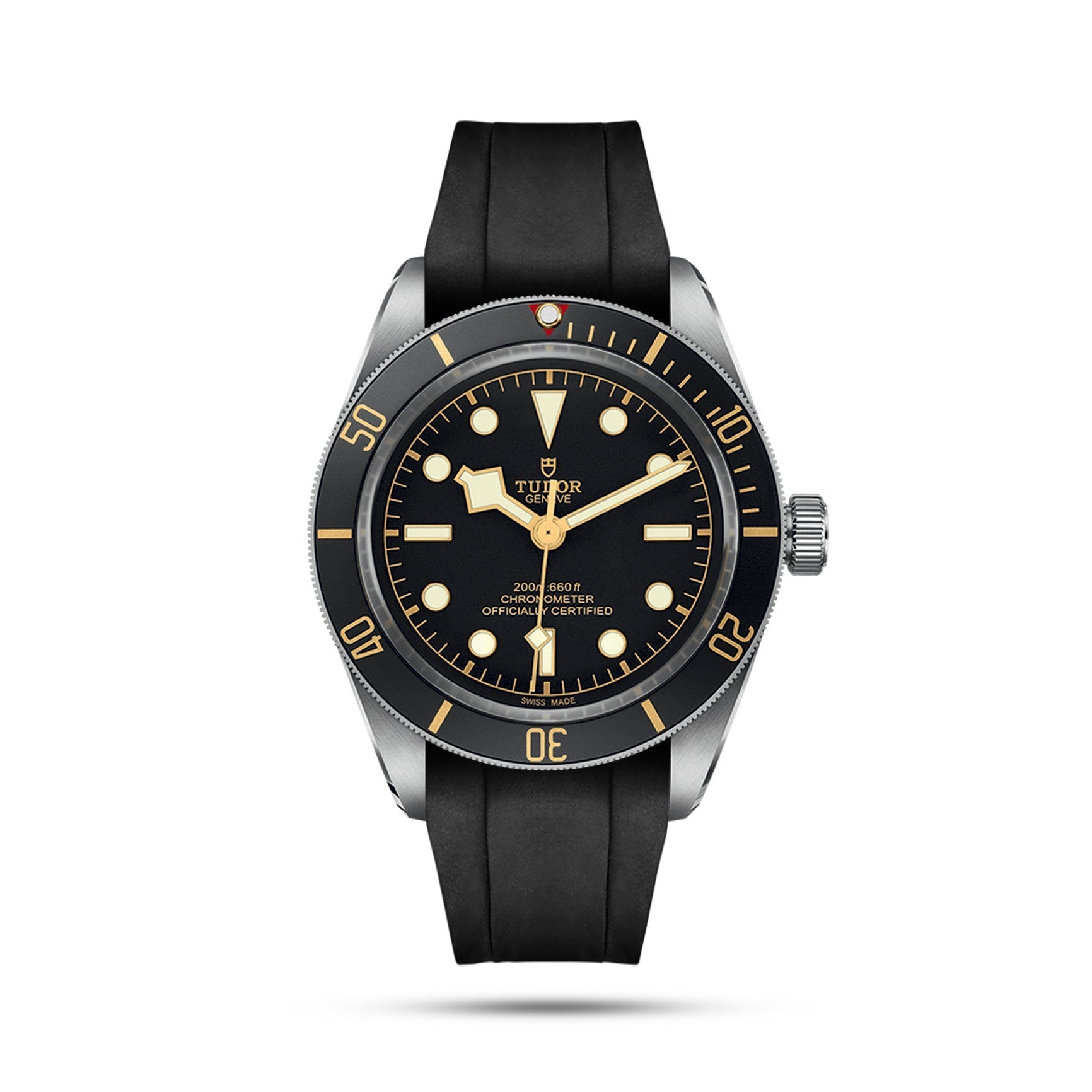 Tudor Black Bay 58 with Black Rubber Strap