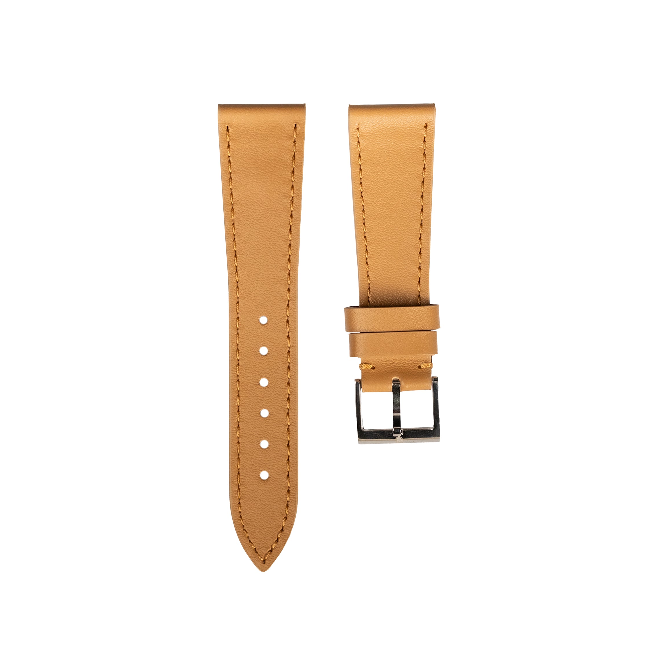 Beige Nappa Leather Strap