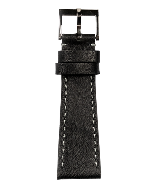  Nappa Leather Strap of black color