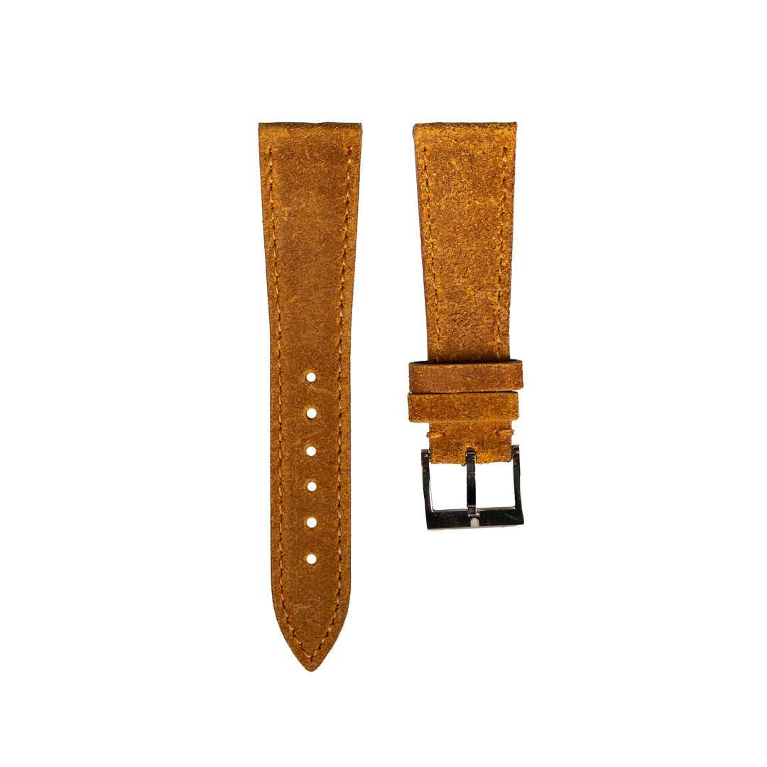 Two straps with Brown Leather Straps