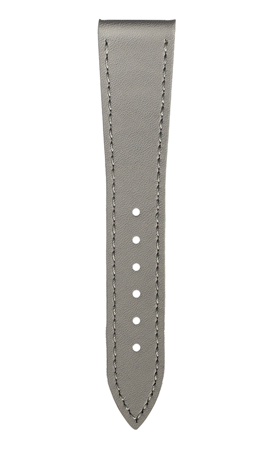 Silver Leather Straps with 6 Holes