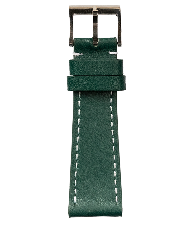 Green Leather Strap with Buckle