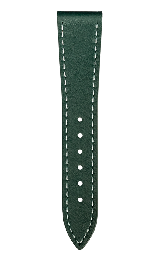 Green Leather Strap with 6 Holes